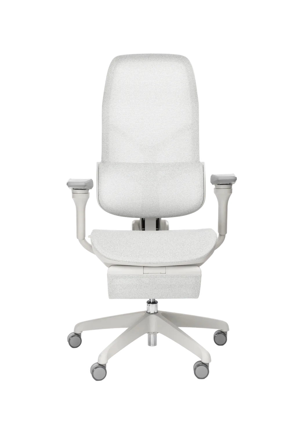Игровое кресло EVOLUTION Zephyr Grey, вид спереди