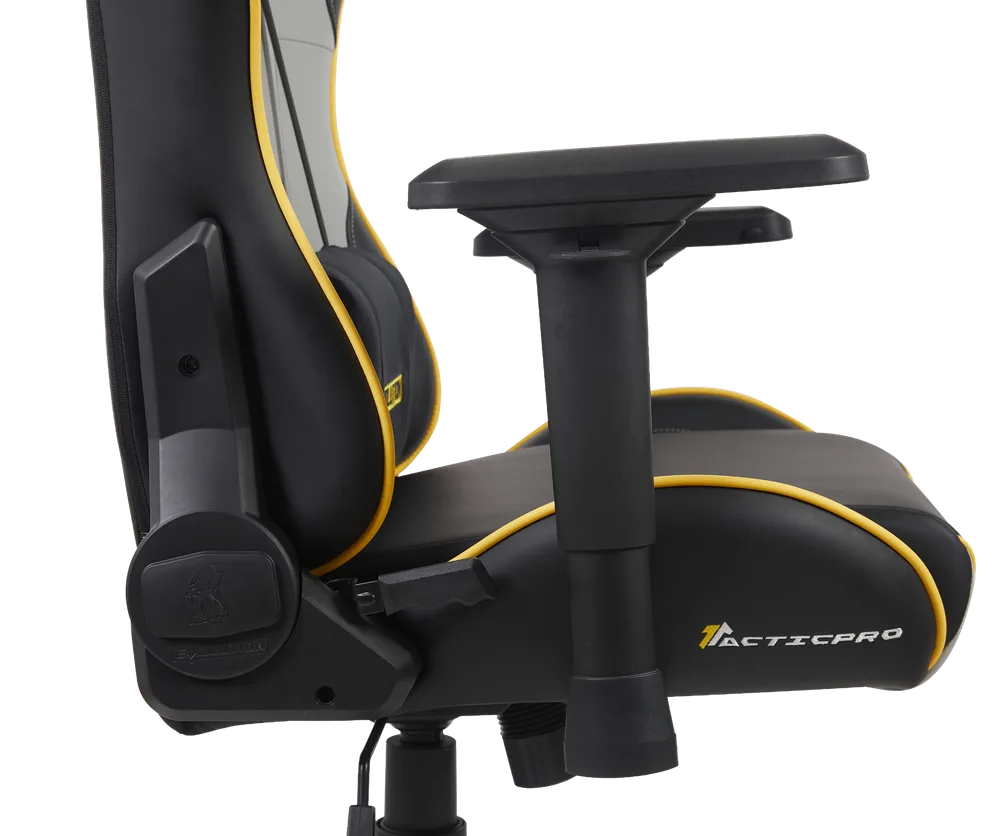 Игровое кресло EVOLUTION Tactic PRO, вид сбоку с подлокотником