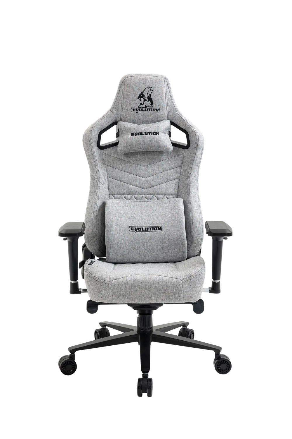Игровое кресло EVOLUTION NOMAD Grey, вид спереди
