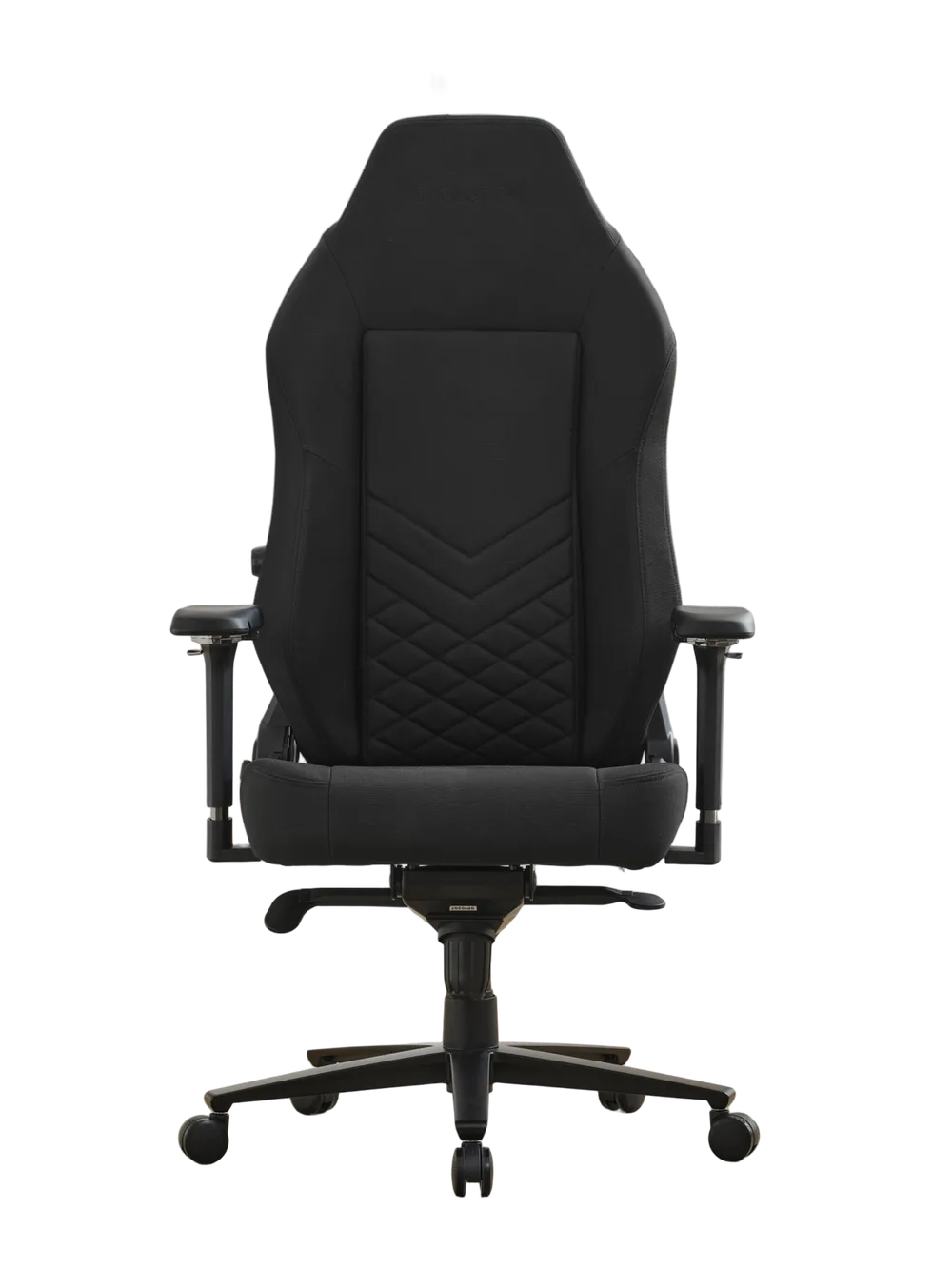 Игровое кресло EVOLUTION TITAN FABRIC Black, вид спереди