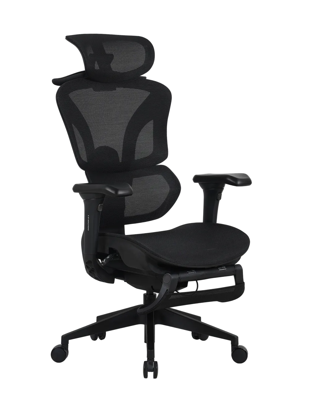 Игровое кресло EVOLUTION LX 3 Black, вид сбоку