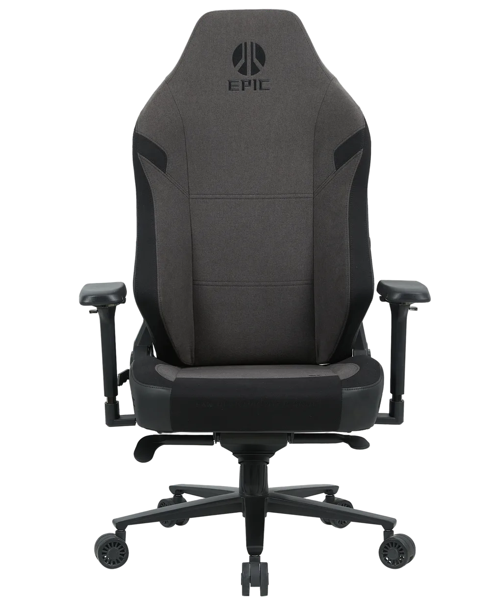 Игровое кресло EVOLUTION EPIC FABRIC Black, вид спереди
