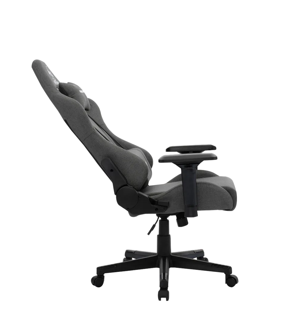Игровое кресло EVOLUTION TACTIC PRO, боковой вид, графитовый цвет