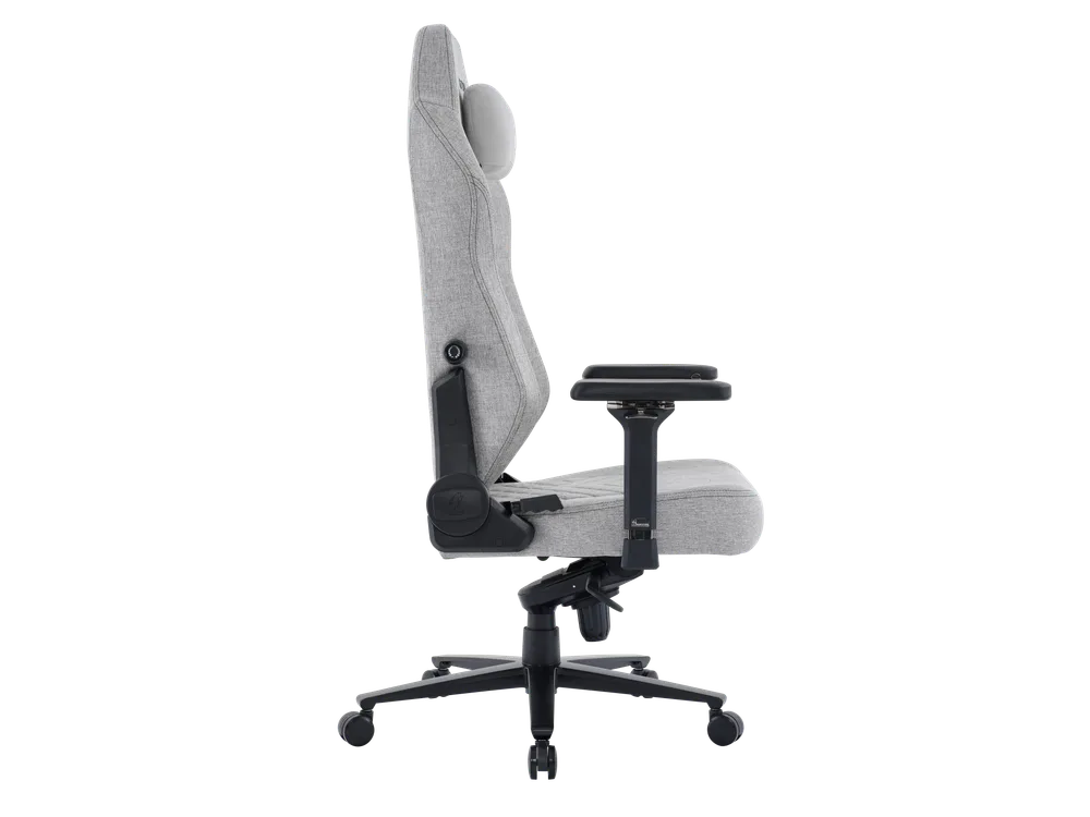 Игровое кресло EVOLUTION TITAN FABRIC Grey, вид сбоку