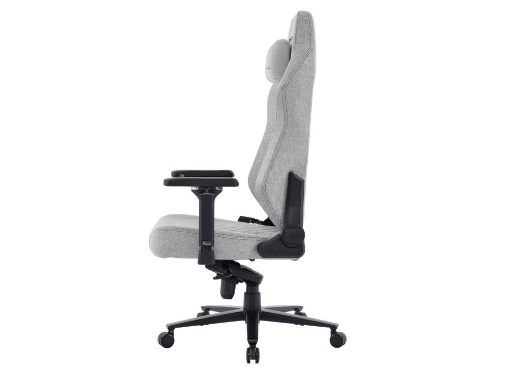 Игровое кресло EVOLUTION TITAN FABRIC Grey, вид сбоку