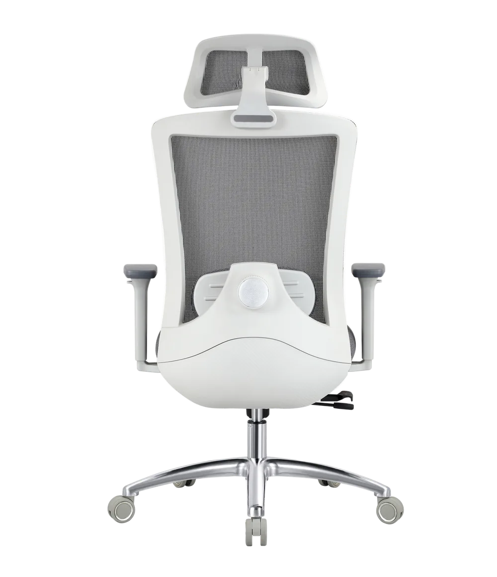 Игровое кресло EVOLUTION ERGO PRIME Grey, вид сзади