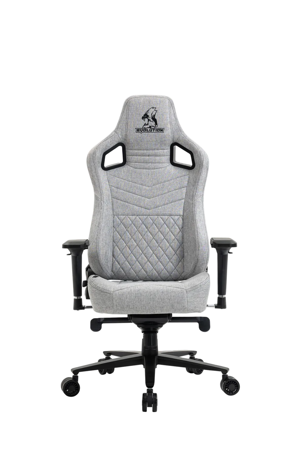 Игровое кресло EVOLUTION NOMAD Grey, вид спереди