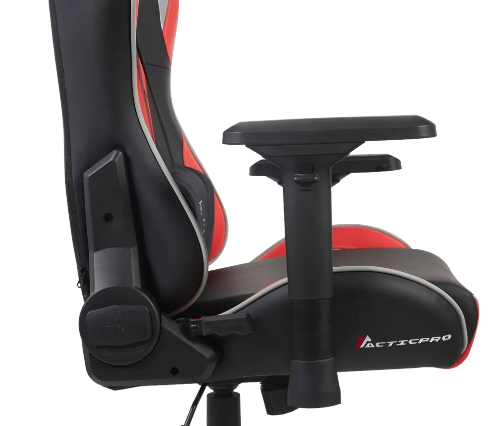 Игровое кресло EVOLUTION Tactic PRO, боковой вид с подлокотником
