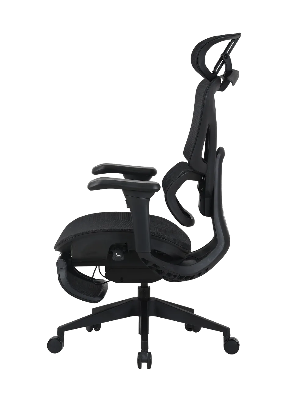Игровое кресло EVOLUTION LX 3 Black, вид сбоку