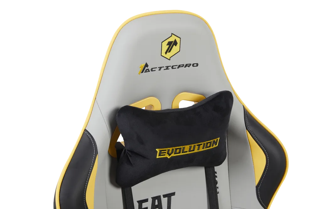 Игровое кресло EVOLUTION Tactic PRO, вид спереди с подушкой