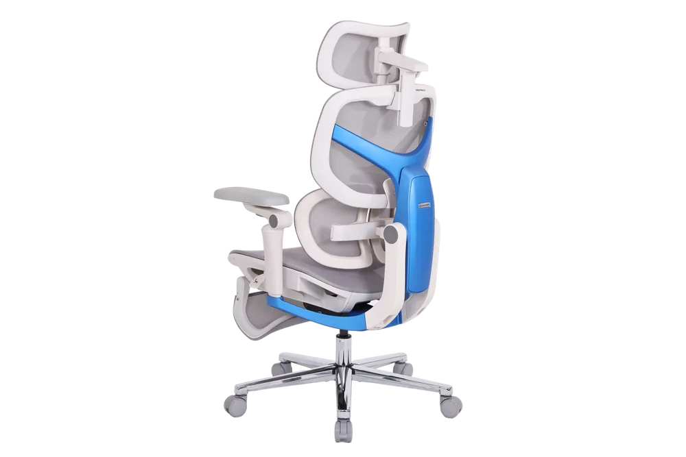 Игровое кресло EVOLUTION LX 5 Blue, боковой вид