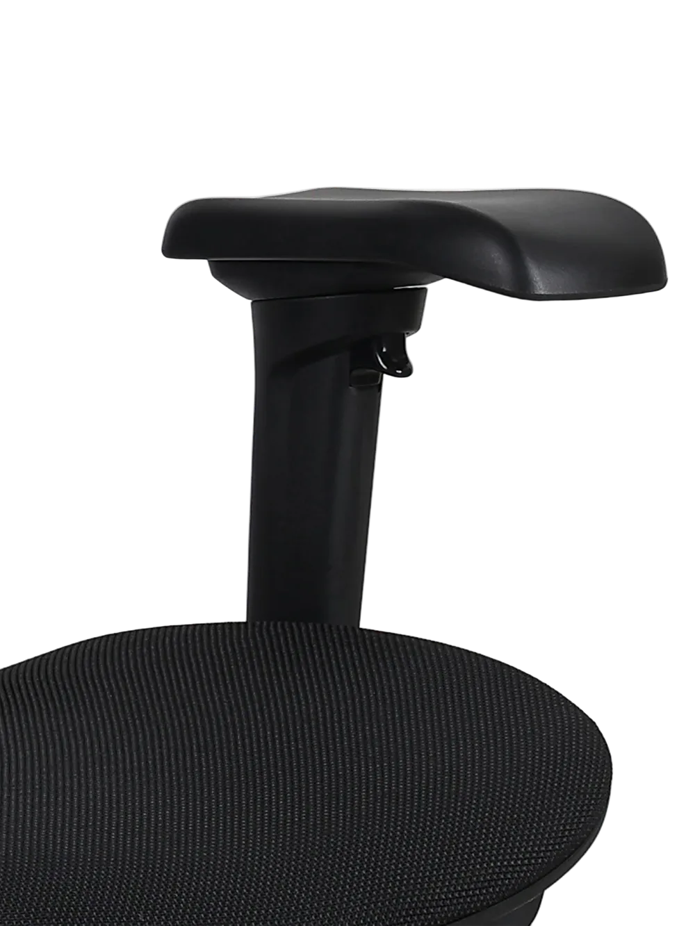 Игровое кресло EVOLUTION LX 1 Black, подлокотник и сиденье сбоку