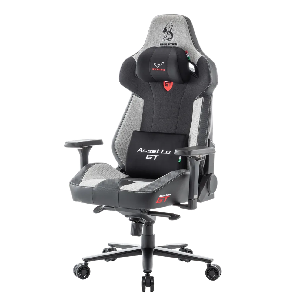 Игровое кресло EVOLUTION ASSETTO GT, фронтальный вид