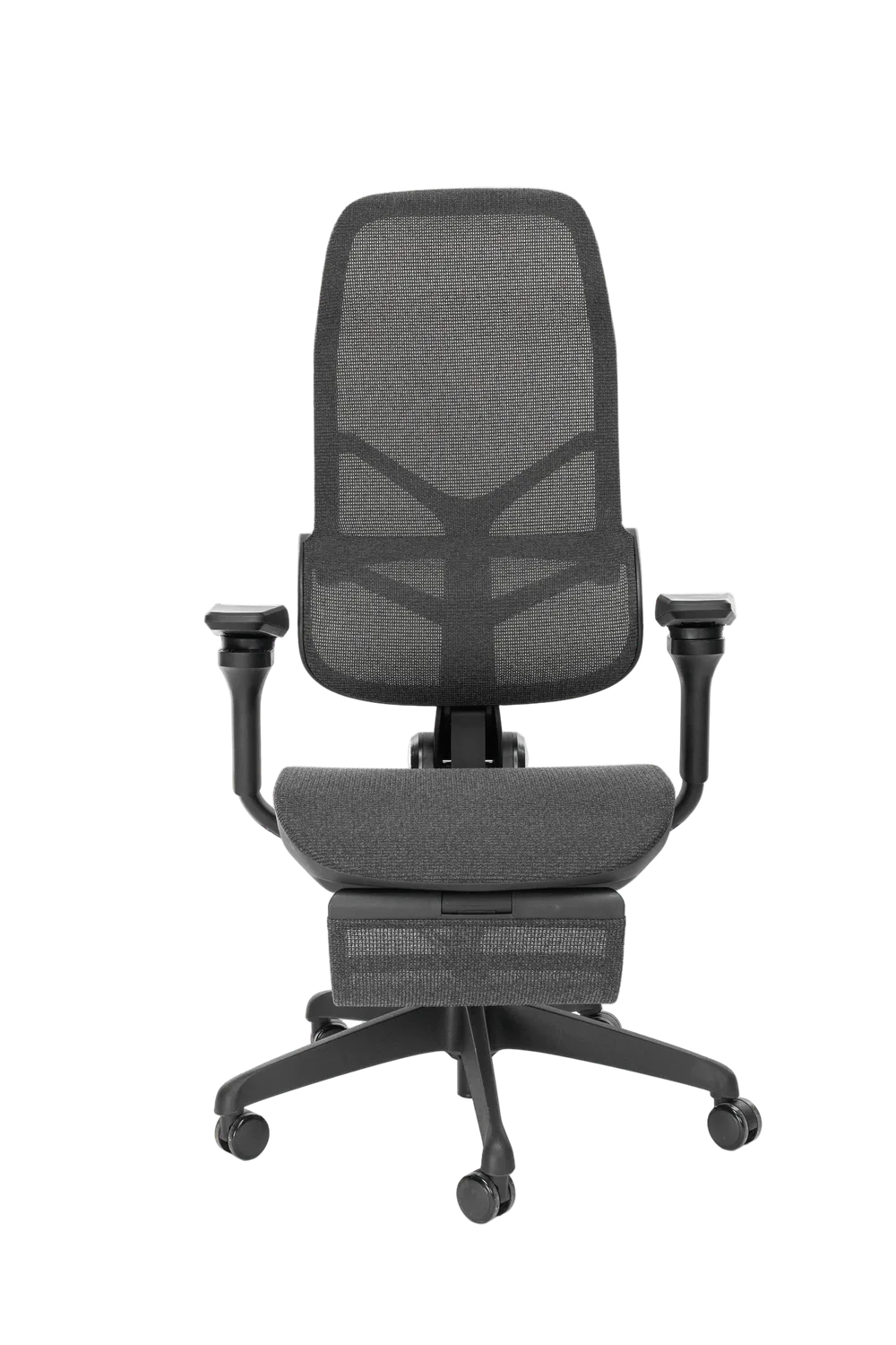 Офисное кресло EVOLUTION Zephyr Black, вид спереди