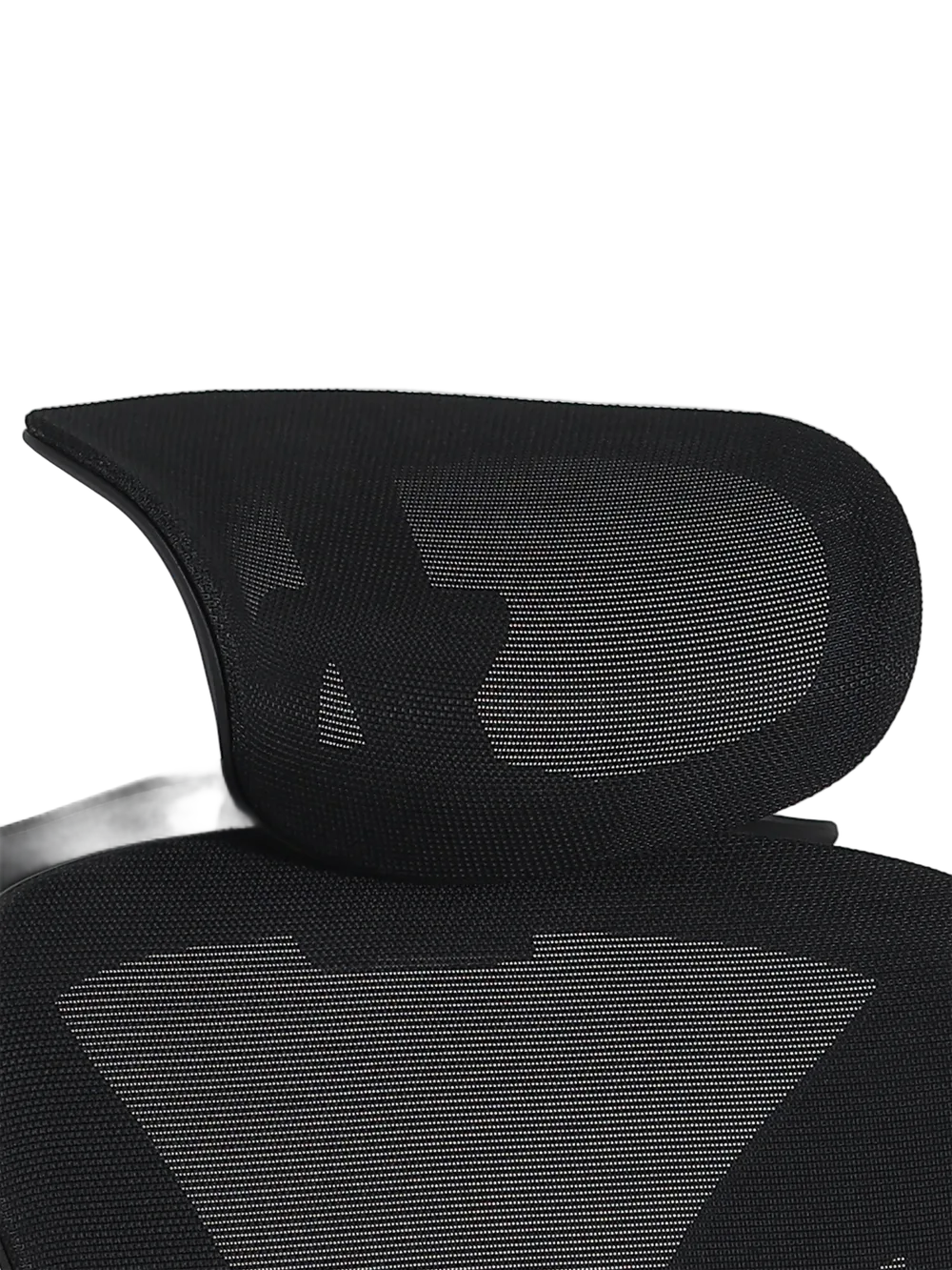 Игровое кресло EVOLUTION LX 3 Black, черная сетчатая спинка и подголовник