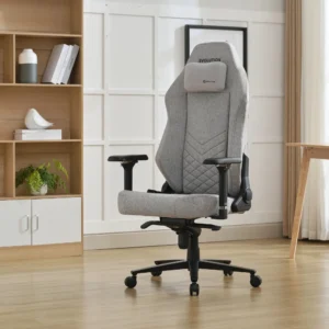 Кресло компьютерное игровое EVOLUTION TITAN FABRIC Grey, тканевое