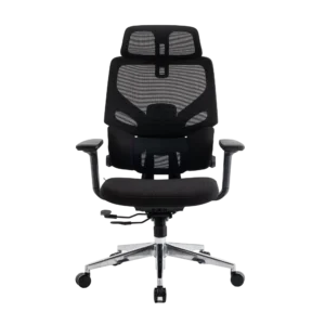 Кресло эргономичное офисное EVOLUTION LumbarPro AL (черный)
