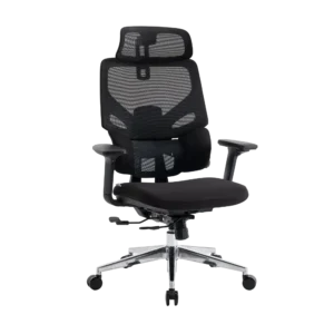 Кресло эргономичное офисное EVOLUTION LumbarPro AL (черный)