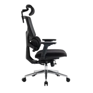 Кресло эргономичное офисное EVOLUTION LumbarPro AL (черный)