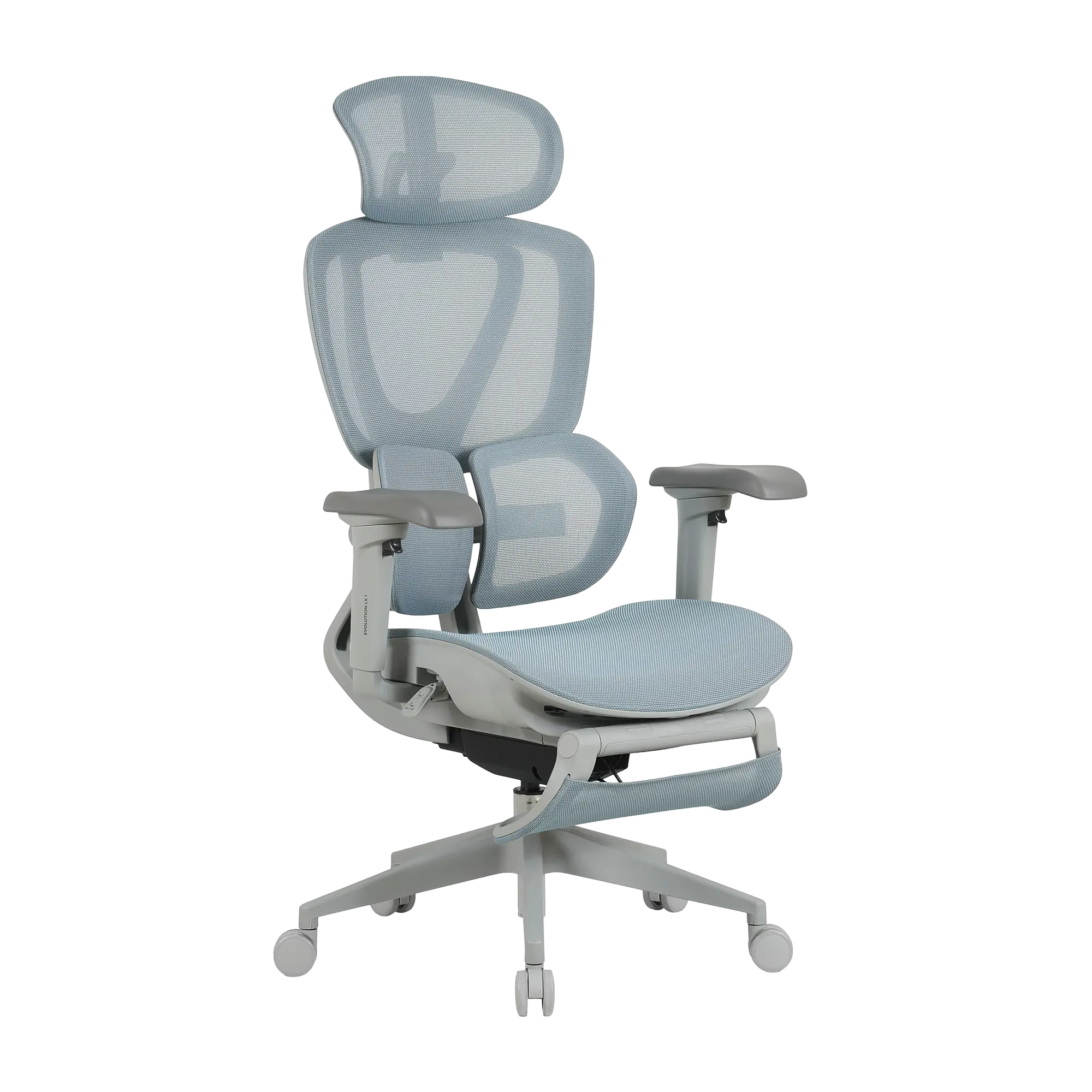 Кресло компьютерное голубое Evolution LX 1 Light blue