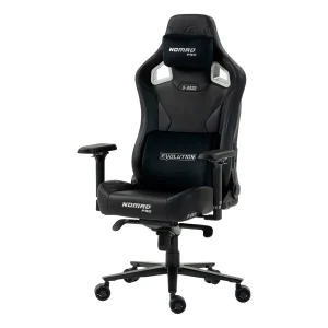 Игровое кресло экокожа Evolution NOMAD PRO X-BASE Black