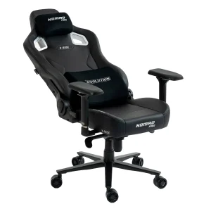 Игровое кресло экокожа Evolution NOMAD PRO X-BASE Black