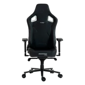Игровое кресло экокожа Evolution NOMAD PRO X-BASE Black