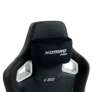 Игровое кресло экокожа Evolution NOMAD PRO X-BASE Black